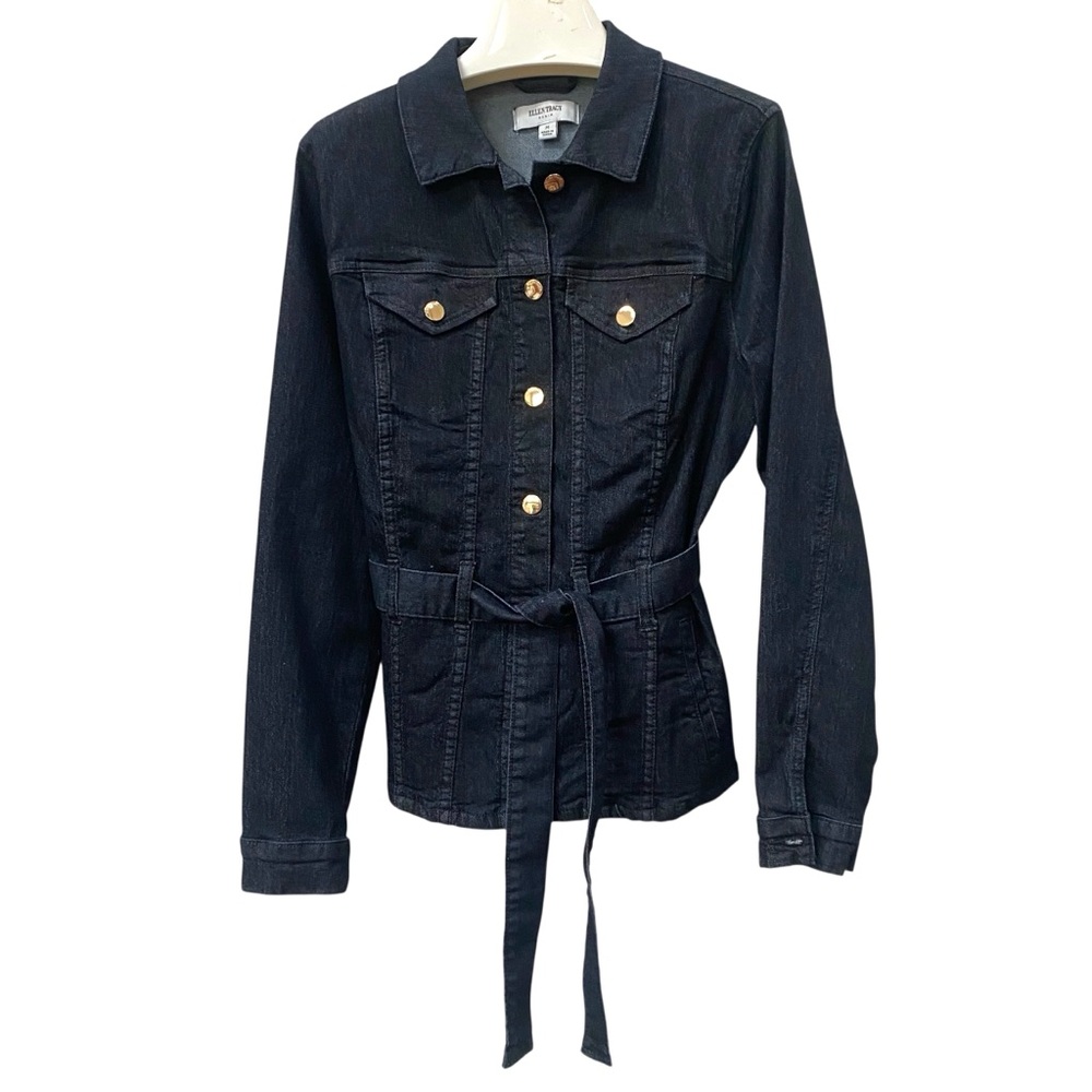 Ellen Tracy Denim Jean Jacket M